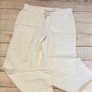 Gap linen-blend pants